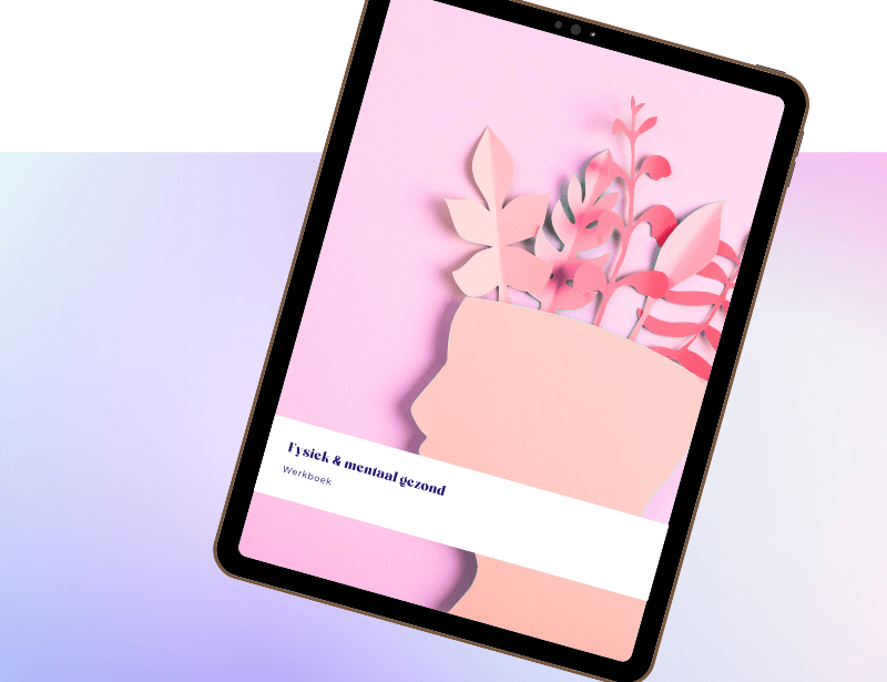 Fysiek & mentaal gezond werkboek Strak Plan online diëtisten